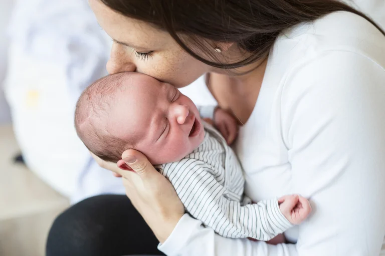 You know what happens to the baby when Mom cries?