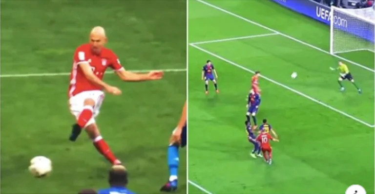 La vidéo d'Arjen Robben marquant constamment le même objectif va viral