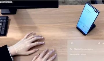 Samsung diseños teclado invisible
