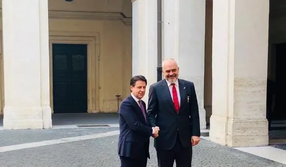 Rama thanks Italy for its support after the earthquake