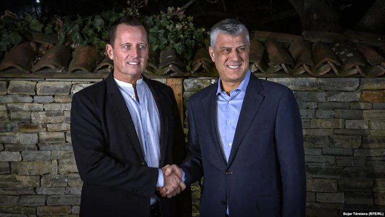 Here's what Thaci Green said last night.