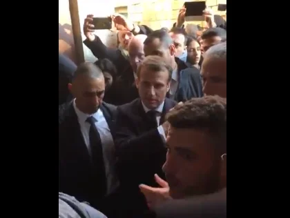 Makro Crashs mit israelischer Polizei in Jerusalem (Video)