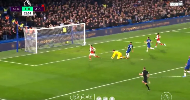 E pabesueshme: Arsenali me dhjetë lojtar barazon kundër Chelseat, super kundërsulm dhe gol brilant nga Martinelli
