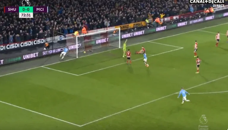 Man City më në fund shënon, u desh të luftonte me mish e me shpirt për këtë gol kundër Sheffieldit