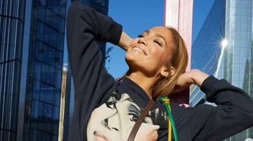 Jennifer Lopez affiche toute l'énergie dans les rues de New York City