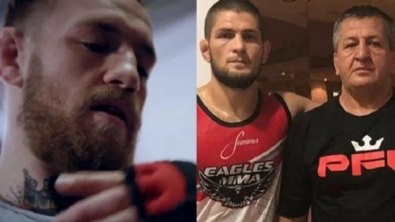 Babai i Khabibit paralajmëron ripërballjen me McGregorin