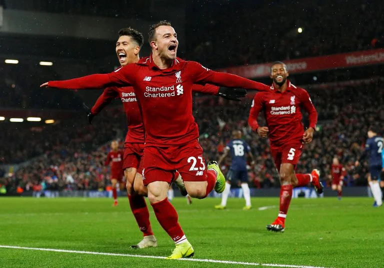 Liverpool ia rikujton Man Utd dy golat e Shaqirit