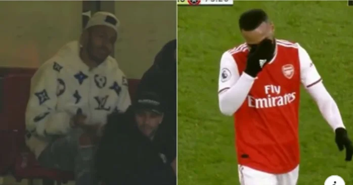 Arsenalit duhet t’i ketë bërë dikush magji të zezë: Shikoni reagimin e Aubameyangut kur largohet Lacazette