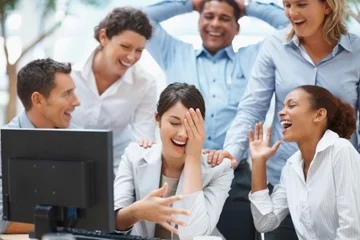 Smile at work, helps with productivity