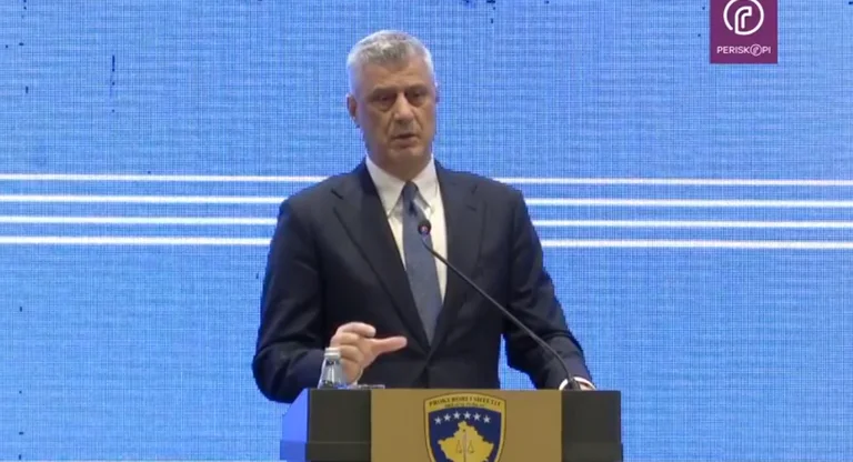 Thaçi: Shqiptarët janë viktimë, por janë hetuar më shumë se krimet e Luftës së Dytë Botërore