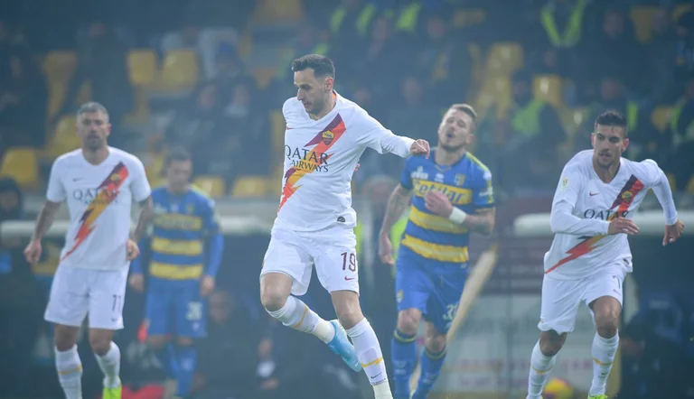 Roma vazhdon pa probleme në çerekfinale të Kupës: E mposht Parmën me rezultat komod