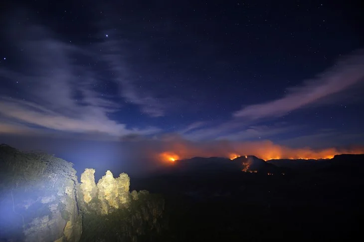 Pas zjarrit në Australi, krijohet diçka e çuditshme