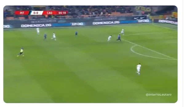 Kalojnë vetëm 20 sekonda dhe Interi kalon në epërsi kundër Cagliarit, realizon Lukaku