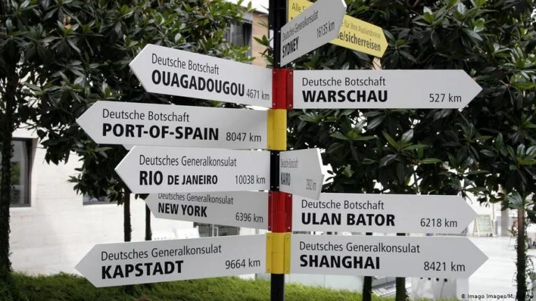 Germans are leaving their country.