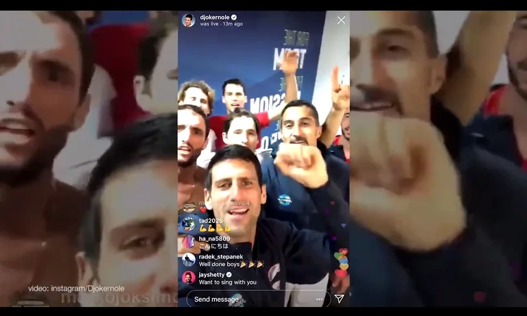 Djokovici me këngë nacionaliste për Kosovën
