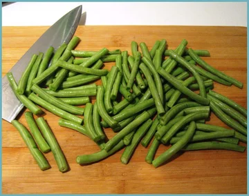 During pregnancy, consume as many green beans as possible