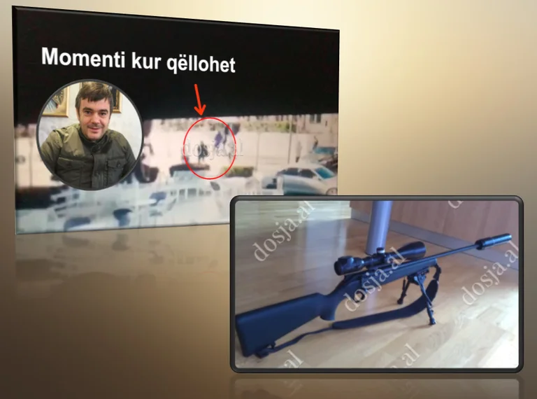 Snajperi me të cilin u vra Kastriot Reçi u vodh në Kosovë, si e denoncoi në Polici pronari nga Rahoveci