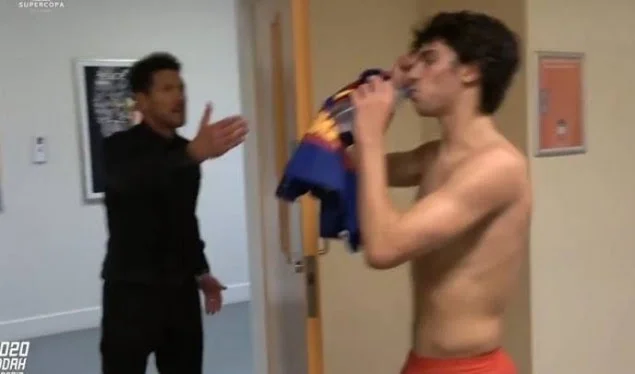 Simeone shpërthen pas fitores ndaj Barçës, ja si e motivion João Félix (VIDEO)