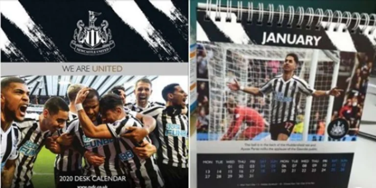 Newcastle pendohet thellë pasi publikoi kalendar turpërues për vitin 2020