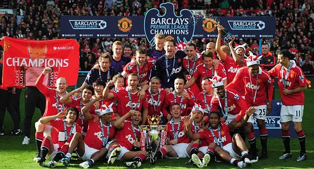 Grafika e pikëve në Premier Ligë nga viti 1992 deri më 2020, Manchester United ekipi me më së shumti pikë