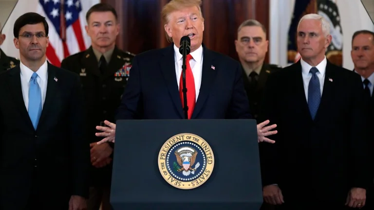 Dy mesazhet e ashpra të Presidentit Donald Trump për Iranin