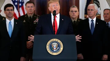 Dy mesazhet e ashpra të Presidentit Donald Trump për Iranin
