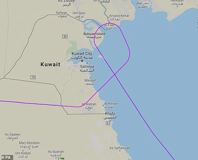 Kthesa dramatike e avionit britanik mbi Irak në momentin kur ndodhi sulmi ndaj bazës amerikane (Video)