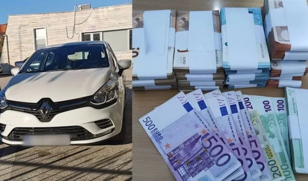 Bllokohet një mjet luksoz i vjedhur dhe sekuestrohen rreth 71 mijë euro
