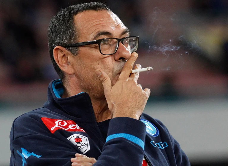 Sarri pique l'ancienne équipe : Quand Naples joue, je marche mon chien.