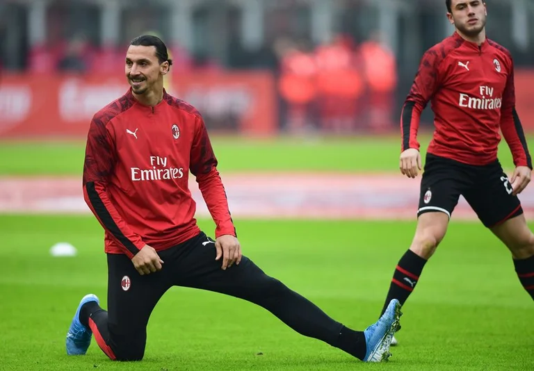 Milan fans with exciting message for Zlatan Ibrahimovic