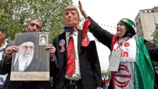 US-Iran relations over the years