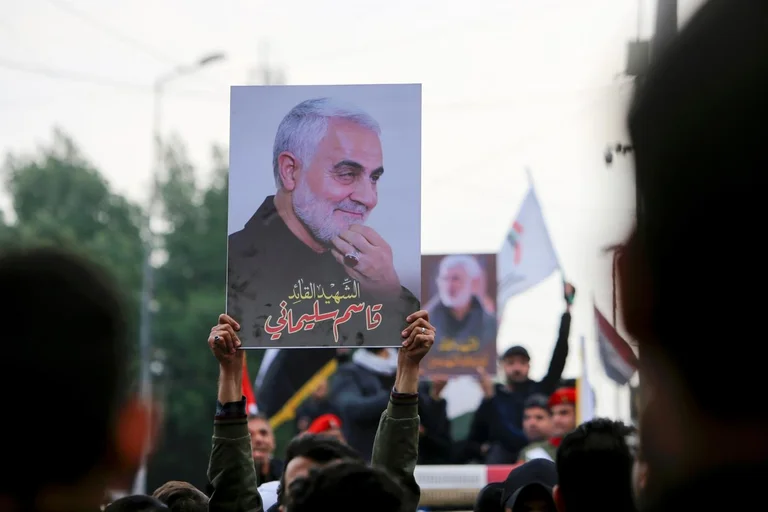 The state that stands against America and condemns the murder of Qassem Soleman