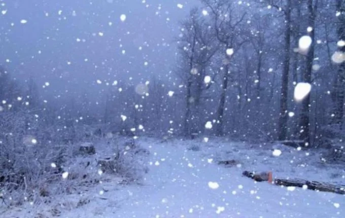 Nieve, niebla congelada en nuestro país