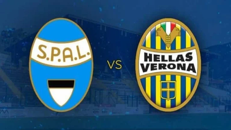 Official formations: SpAL é Verona, Top Tman