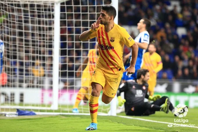 Suarez Guerheroia of Barcelona é involved in the last 10 Catalian goals in La League