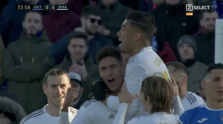 Real Madrid makes it available, scores against Getafes