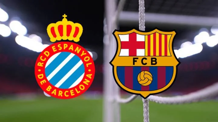 Official formations: Espanyol é Barcelona