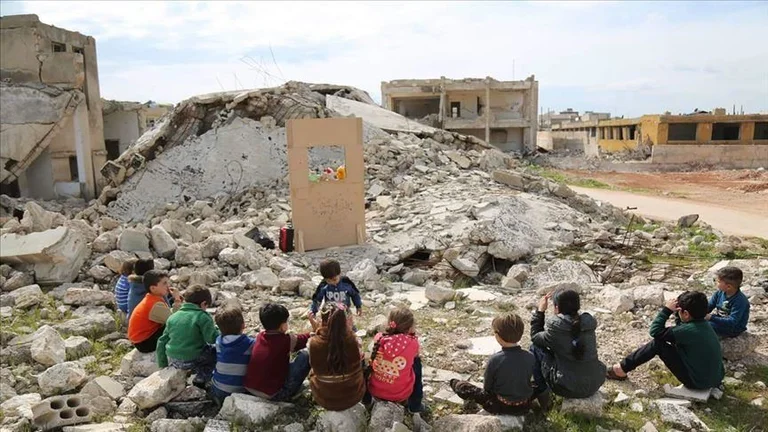 Luftstreik im syrischen Flüchtlingslager, fünf Kinder getötet