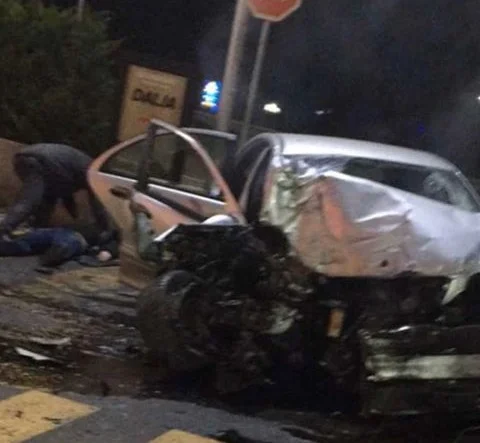 Accidente en Pristina-Ferizaj, tres heridos