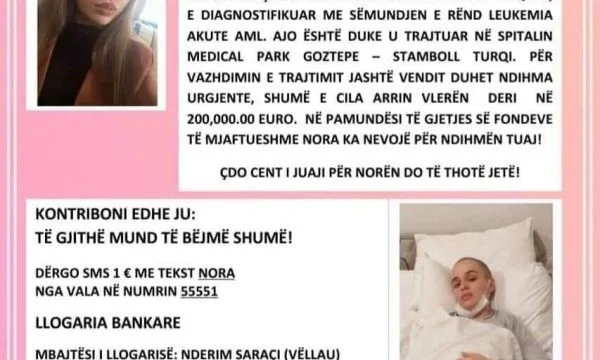 Saraci Familie bittet um Hilfe: Alle zusammen für Nora