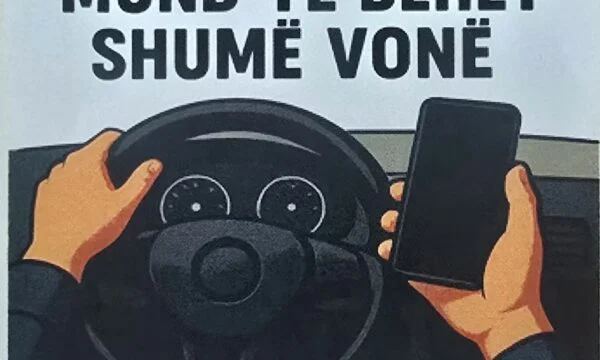 Ferizajの警察は4月2026の運転の間に254電話使用罰金を科します
