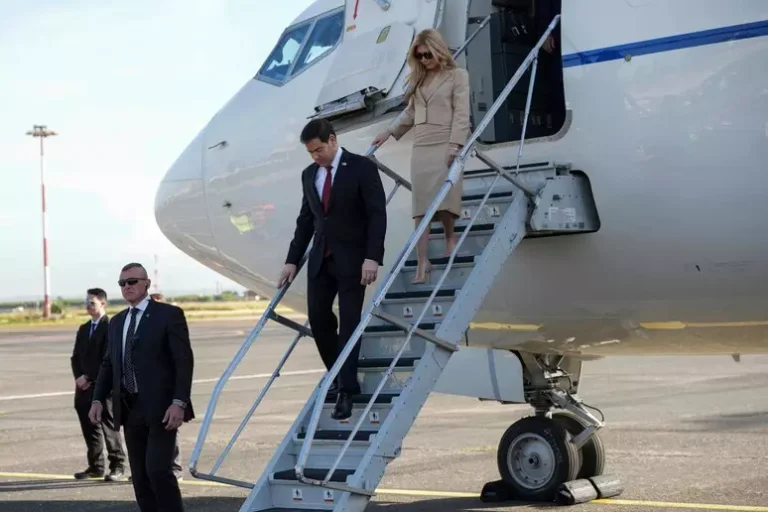 US Secretary of State Marco Rubio arrives today in Rome for a meeting with Pope
