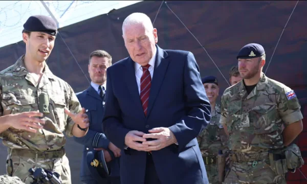 United Kingdom Defence Minister wraps up the visit to Kosovo: We Remain a Firm Partner