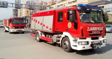 Digjet një banesë në Prishtinë