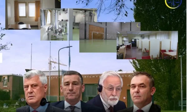 For the first time, the Special publishes images from inside the prison at The Hague where Thaci and others are kept