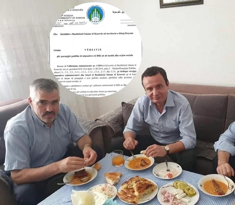 Κάποια στιγμή η BIK απαγόρευσε τις πολιτικές δραστηριότητες του χόκεϊ, η Mulla Osmani εμφανίστηκε χθες στη λίστα υποψηφίων VV.