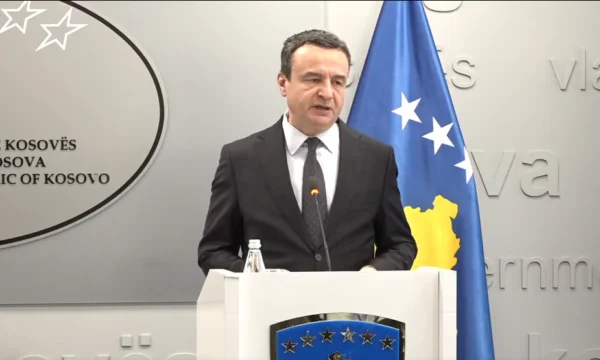 Kurti dopo l'incontro con Kos: per avanzare il file del Kosovo sullo stato del paese candidato, il sostegno dell'UE a noi è circa il 90%
