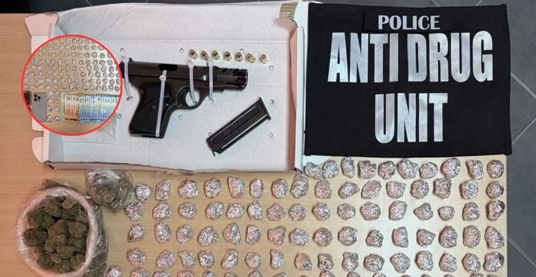 Arestat Prishtinas I găsi o armă, marijuana și cocaină