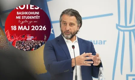 Progresul Rama susţine protestul studenţilor din Skopje: Unde limba este respinsă, identitatea este respinsă