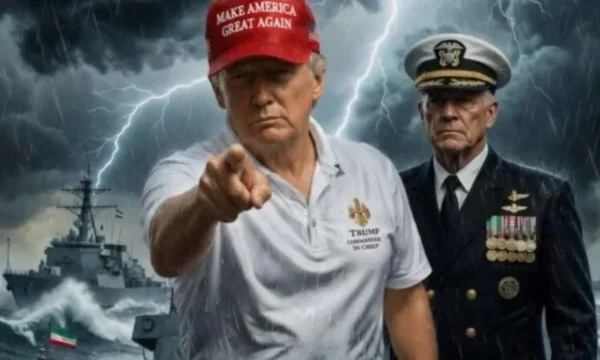 トランプはAIと警告で生成された画像を公開します:嵐の前に沈黙